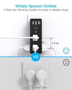 One Beat PD20W compact design with 180-degree swivel for versatile setups.