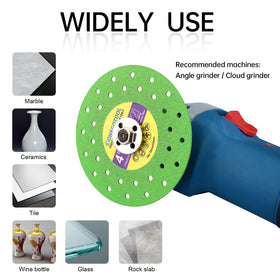 ONEGOTOOL ultra-thin kerf blade preserves material for clean cuts.