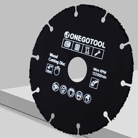 ONEGOTOOL kickback-resistant design enhances operator safety.