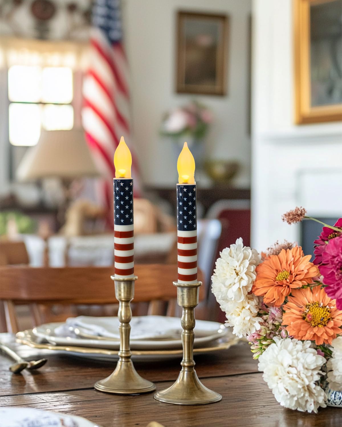 ONEIHOMM battery-operated candles offer safe, mess-free décor