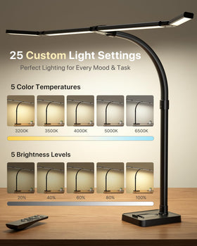 ONEMIX brightness levels support reading, coding, and crafting tasks.