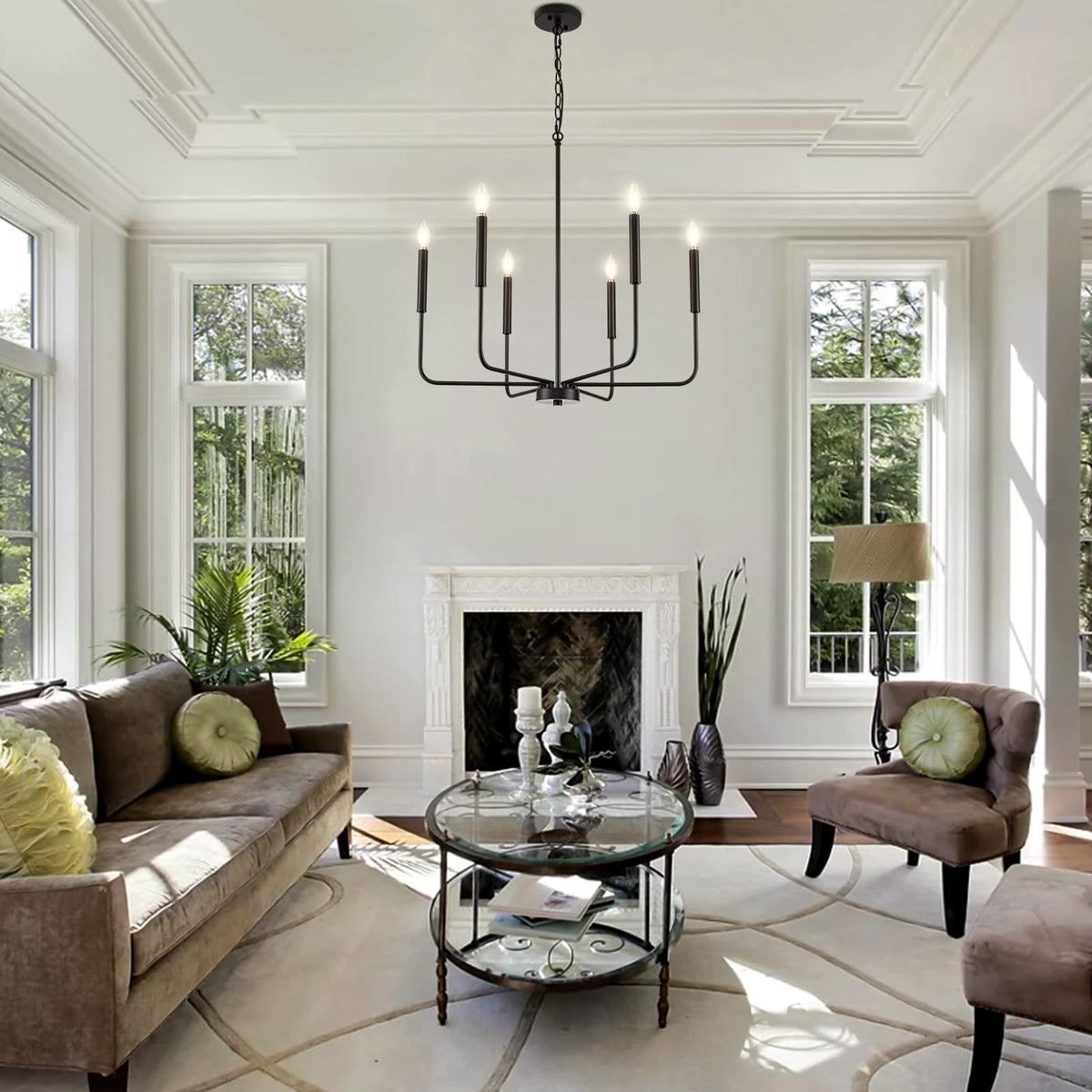 ONESMING height adjustable chain supports versatile ceiling installations