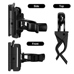 Onesnt tool organizers secure tools quickly, freeing wall space in garages.