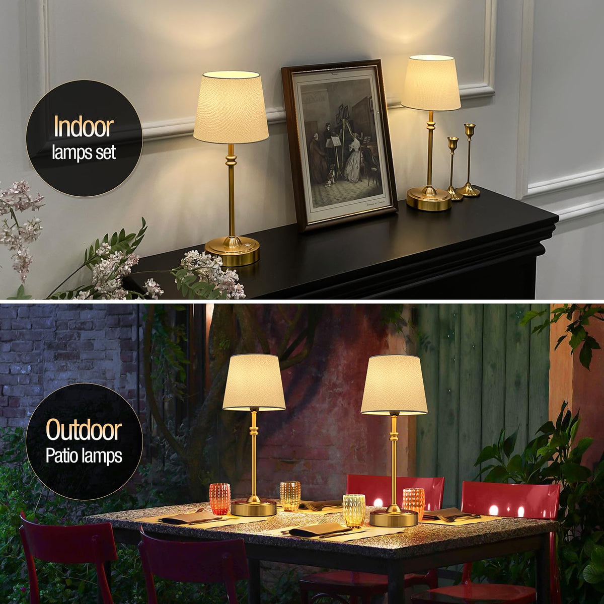 ONEWISH dimmable lamp lets you set brightness from 5% to 100%