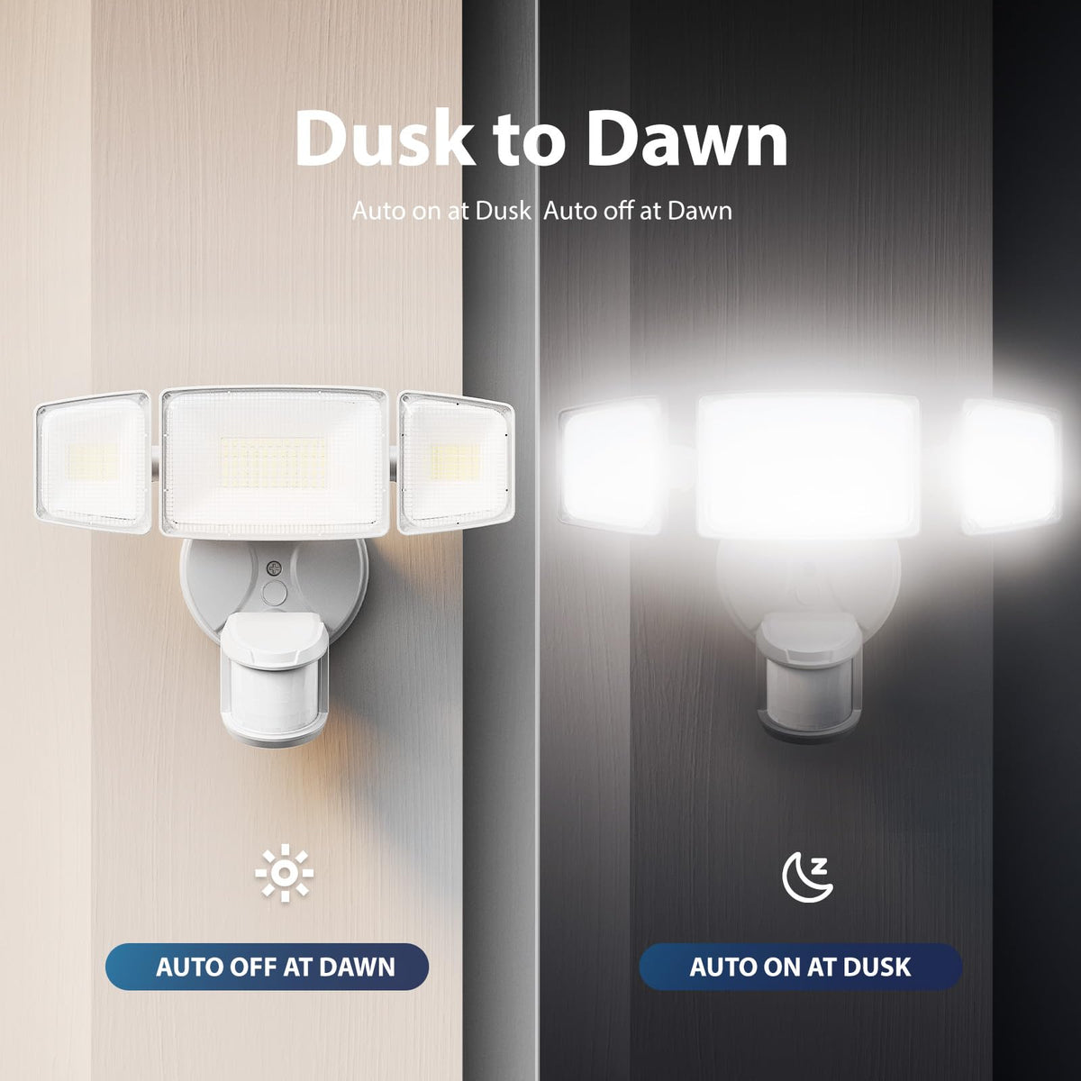 Easy hardwired installation ensures reliable power supply and steady performance.