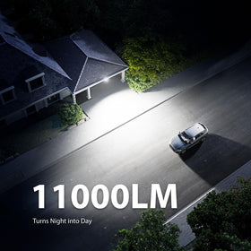 Onforu 180-degree motion detection covers wide outdoor areas quickly.