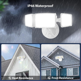 Onforu 100W flood light die-cast housing ensures longevity.