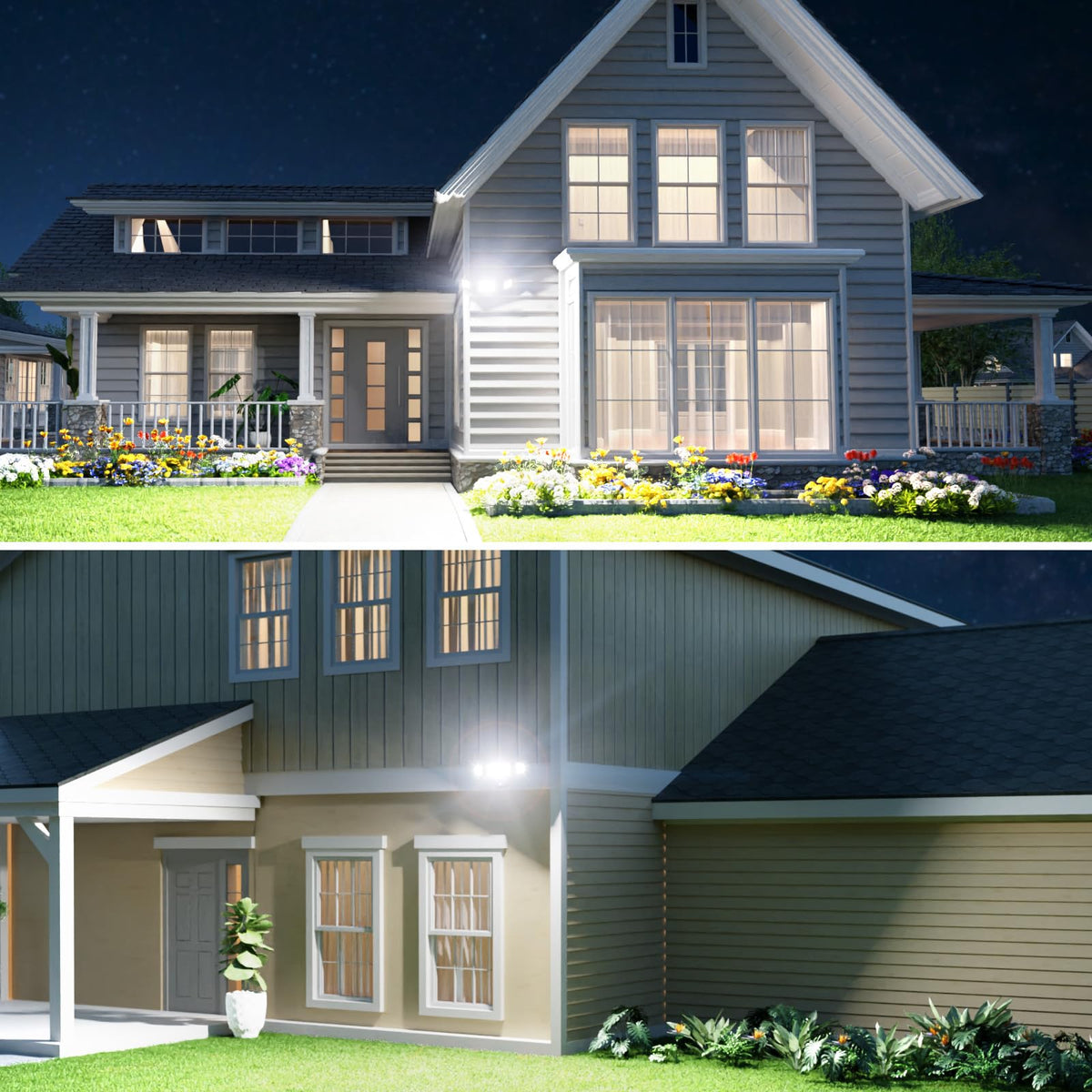 Onforu 120-degree beam angle for broad illumination