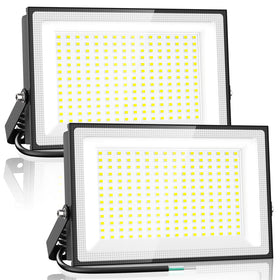 Onforu 200W flood light illuminates outdoor spaces with bright, expansive illumination.