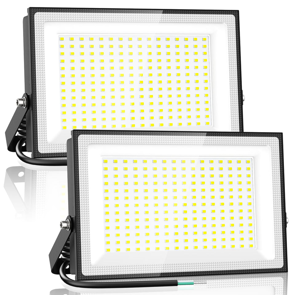 Onforu 200W flood light illuminates outdoor spaces with bright, expansive illumination.