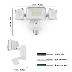 Onforu exterior lighting improving driveway visibility