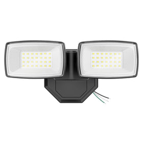 Onforu 3200LM flood light front view provides bright exterior illumination.