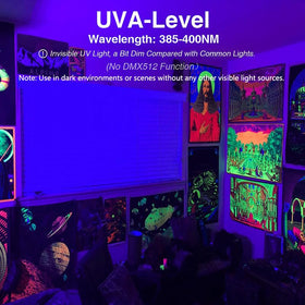 Onforu 38W blacklight neon poster glow for signs
