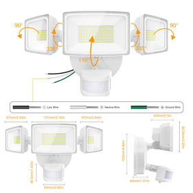 Onforu bright LEDs deliver energy savings and long life.