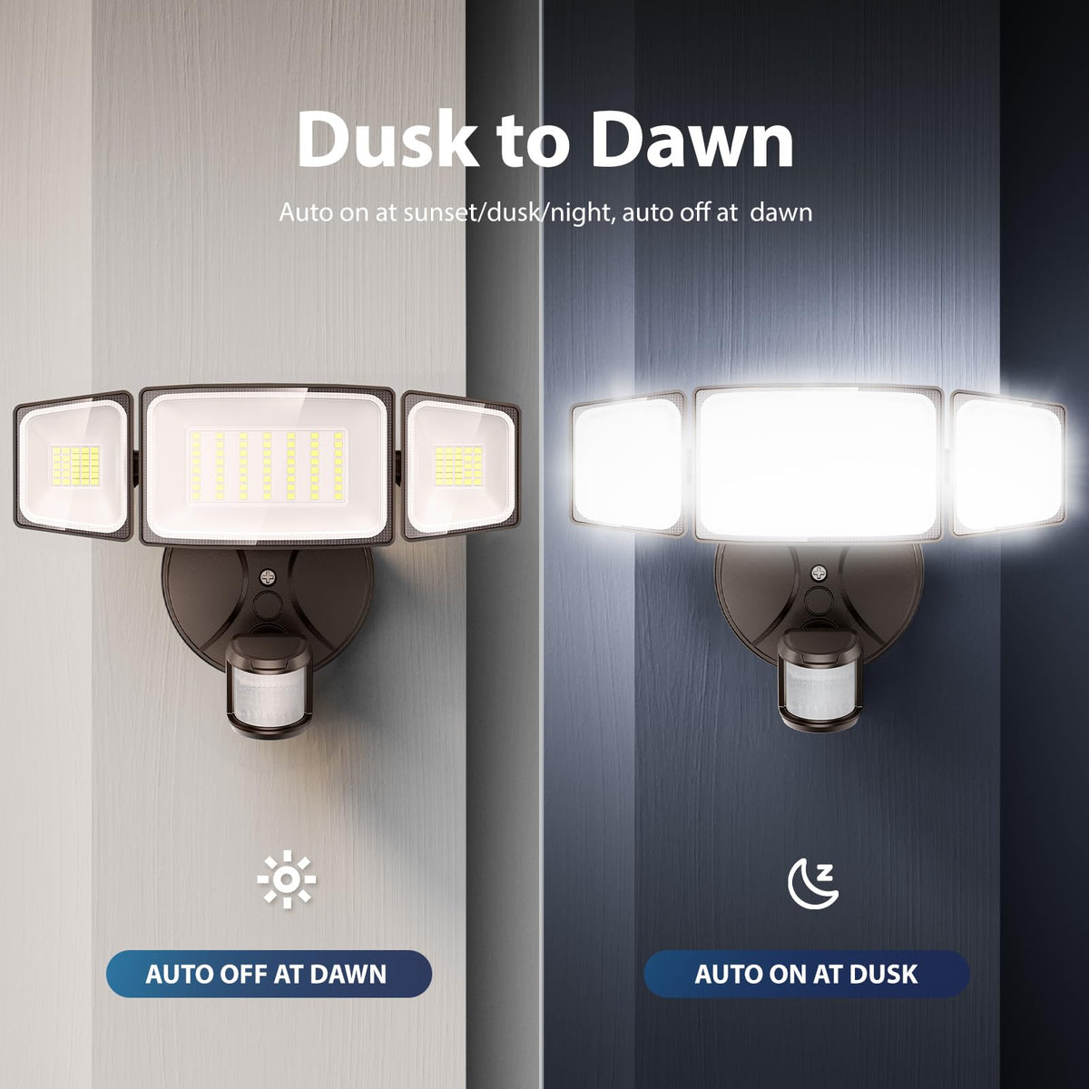 Onforu outdoor flood light installation steps guide