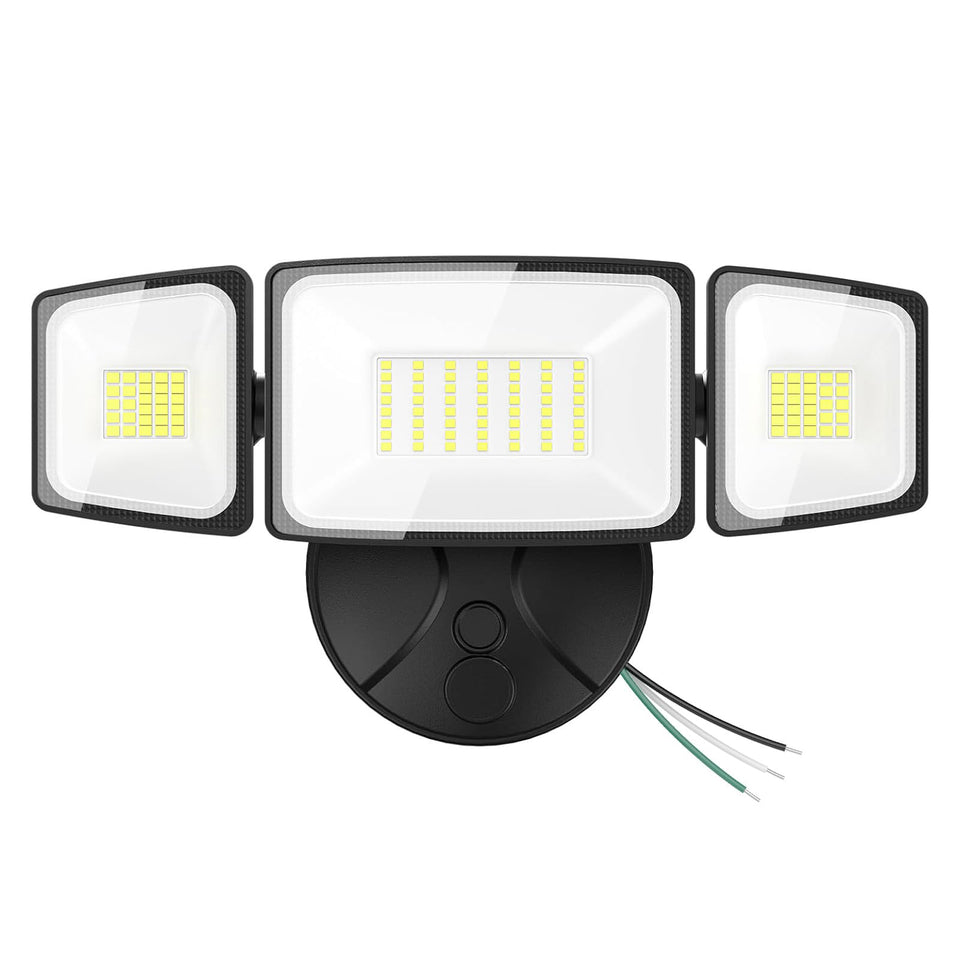 Onforu 75W flood light front view for bright outdoor illumination