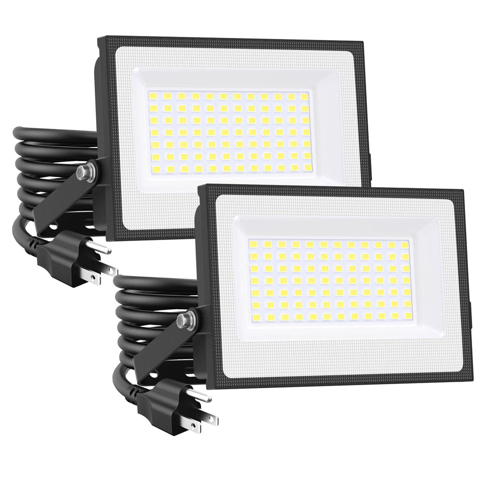 Onforu 80W flood light outdoor for broad yard illumination and security lighting