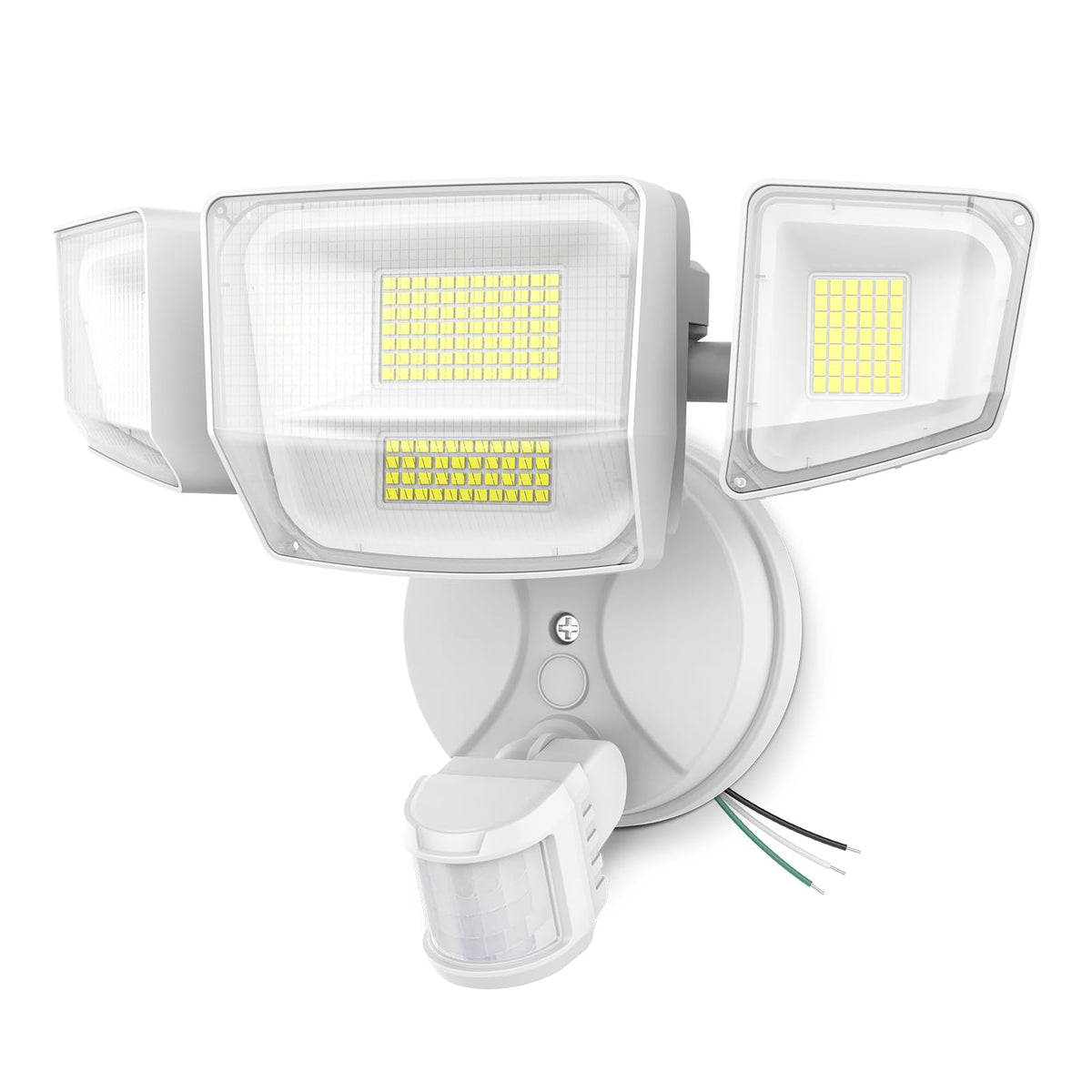 Onforu 90W flood light, front view for bright driveway illumination and security