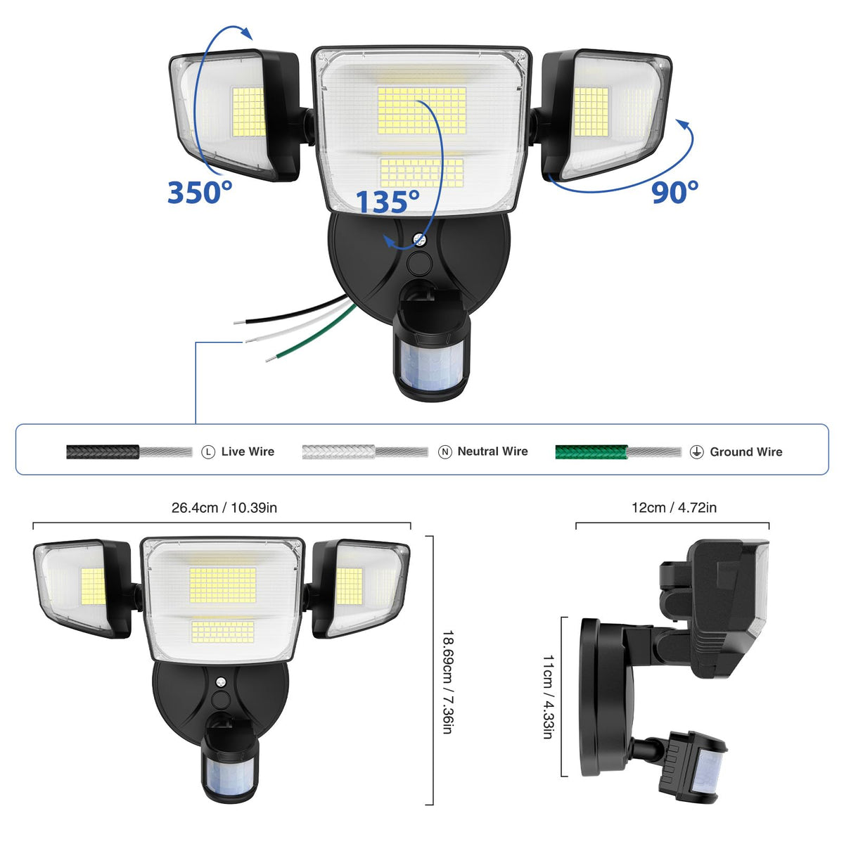 Onforu driveway lighting at night improving safety and visibility