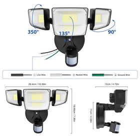 Onforu driveway lighting at night improving safety and visibility