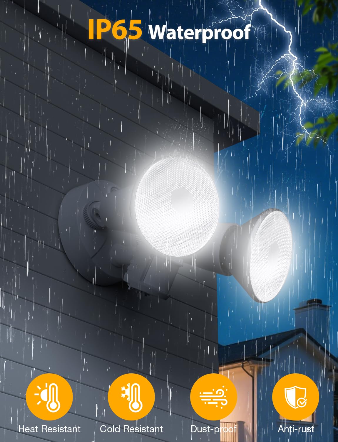 Onforu dusk-to-dawn mode for energy efficiency and security