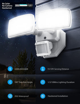 Onforu IP65 weatherproof outdoor light built for year-round use