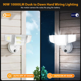 Onforu IP66 weatherproof outdoor light withstands rain and snow