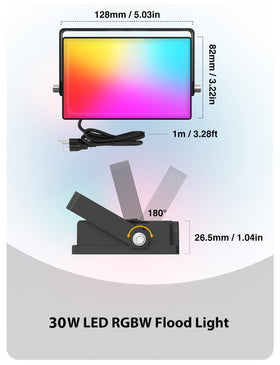 Onforu stage and event lighting setup with powerful flood beams