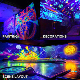 Onforu outdoor party yard flood light for events