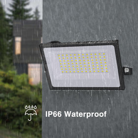 Onforu plug-and-play outdoor light with simple, corded power connection