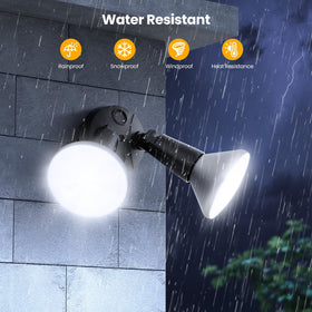 Onforu porch and driveway lighting enhances visibility and safety.