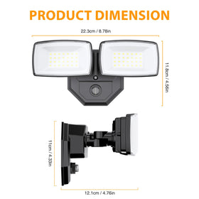 Onforu wide beam covers up to 1150 sq ft.