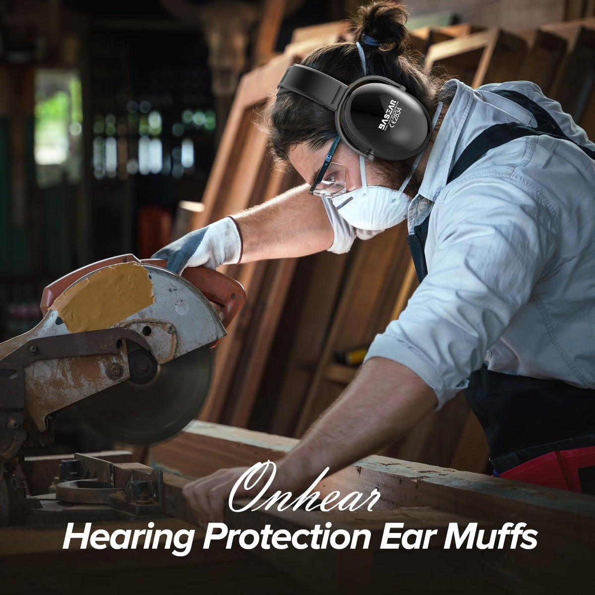 Onhear durable polymer headband provides flexible, long-lasting wear for all-day comfort.
