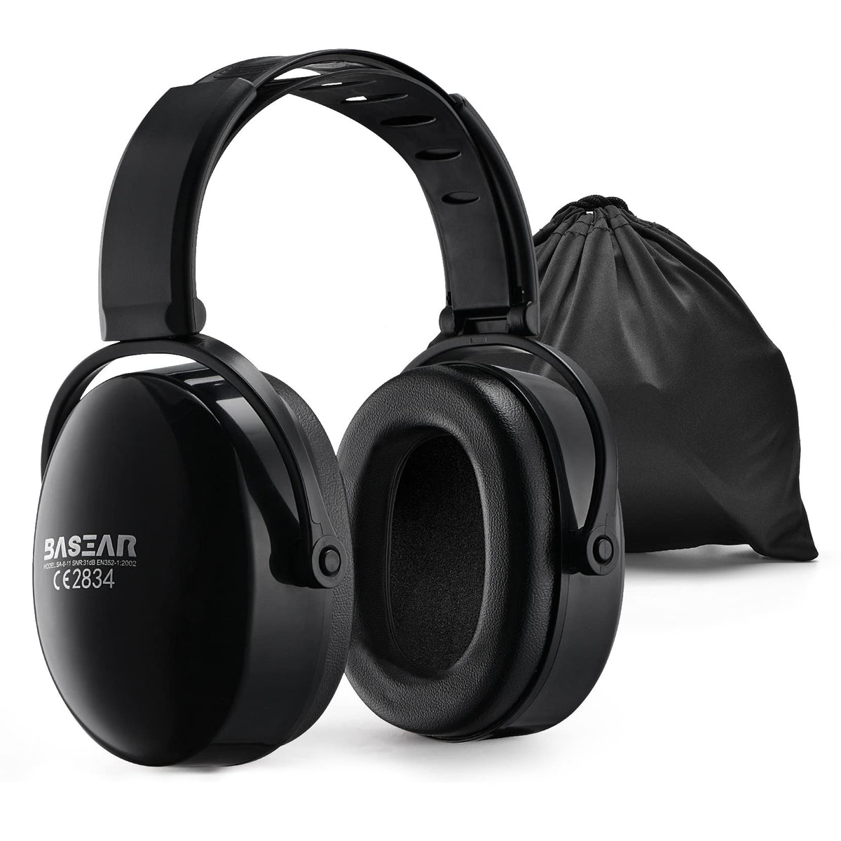 Onhear ear protection headphones with adjustable band offering versatile fit for long use.
