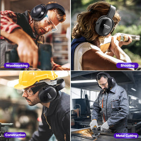 Onhear versatile noise protection for airports, construction sites, fireworks, and sporting events.