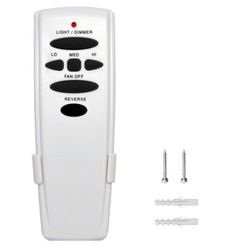 Onisamt Hampton Bay remote with 3-speed control for easy airflow management
