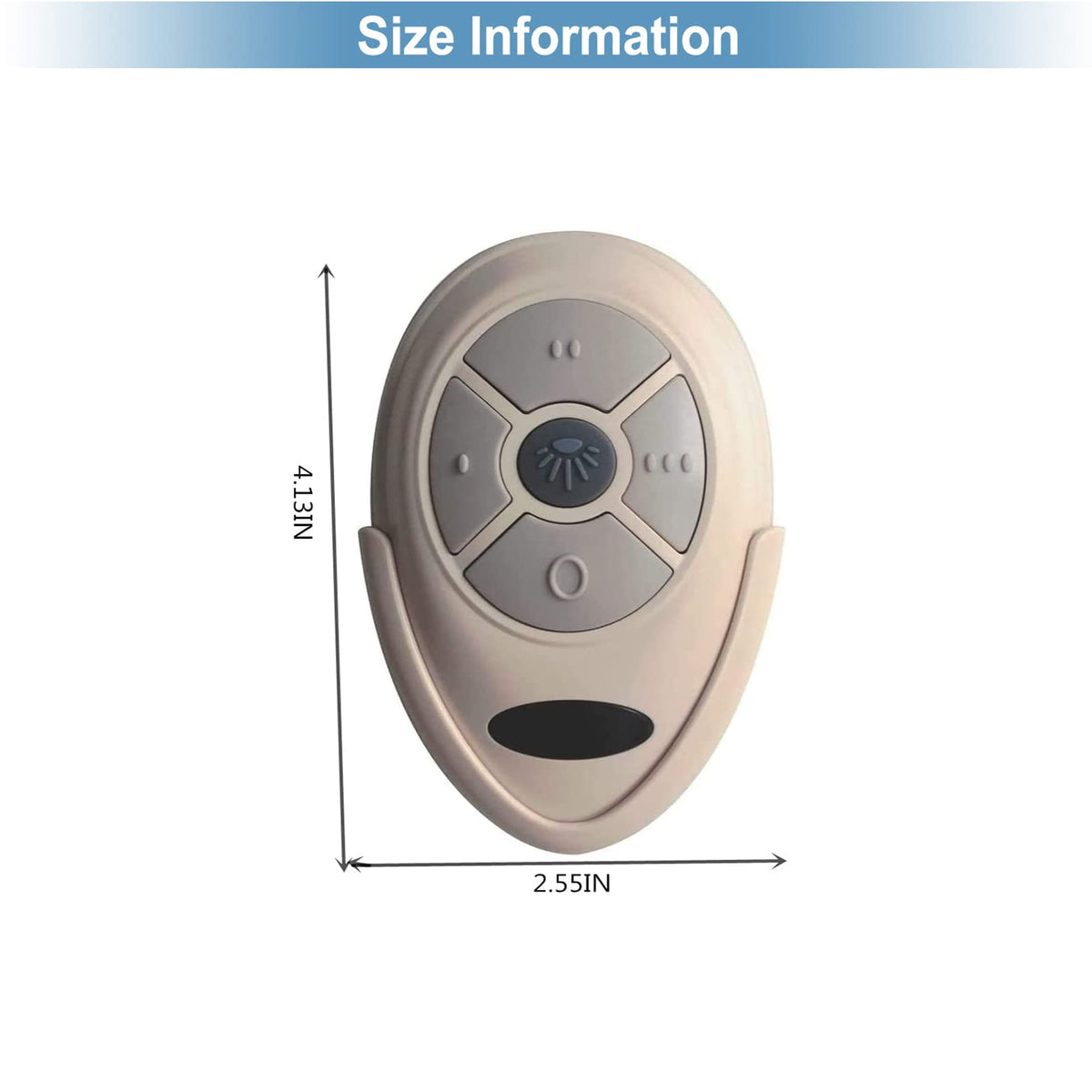 Onisamt remote’s light dimmer feature for adjustable room lighting