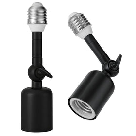 Onite heavy-duty light socket extender with 360-degree adjustment for flexible lighting.