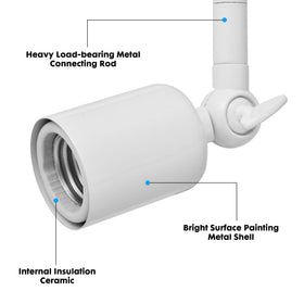 Onite quick-install bulb-style extender enabling tool-free setup