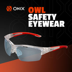 Onix Pickleball Owl Eyewear vented lenses for improved airflow and reduced fog