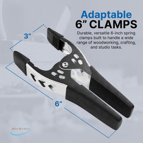 Nickel-plated steel clips from Online Best Service resist rust in tough conditions.