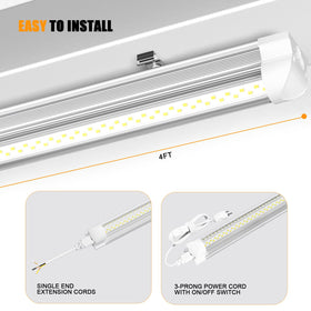 ONLYLUX 12-pack with power cords and switches simplifies wiring and expansion.