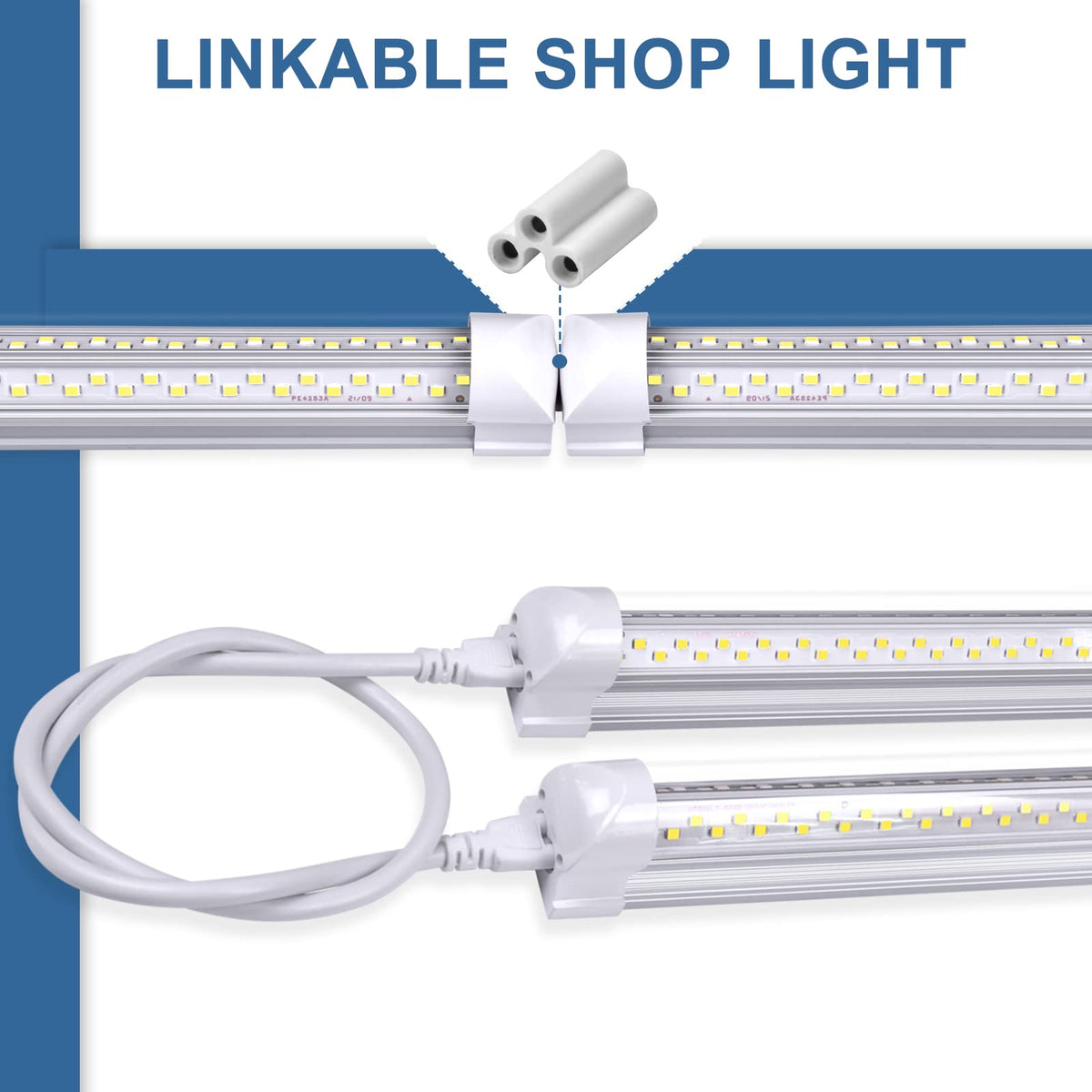 ONLYLUX packaging includes 10 fixtures and installation accessories.