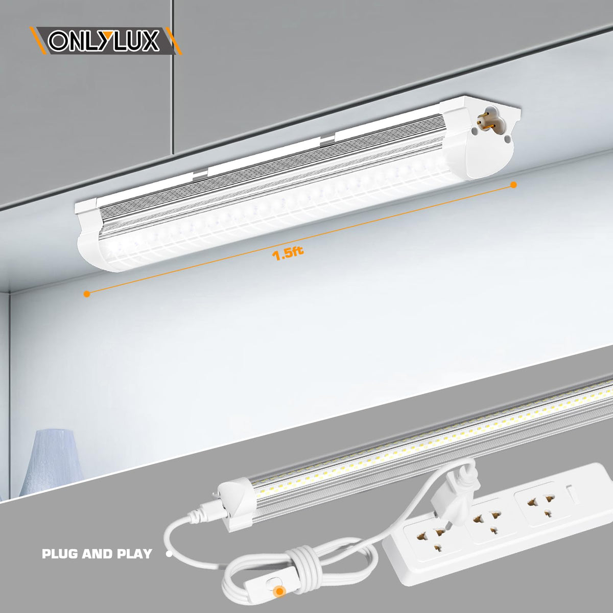 OnlyLUX shop light highlights linkable design for extended runs