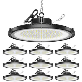 ONLYLUX UFO LED High Bay Light 150W, 5000K for warehouse illumination