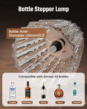 OnlyWIN bar decor lighting enhances home or outdoor party spaces.
