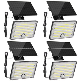 ONLYWIN Mini Solar Lights solar panel setup enables cordless charging and flexible placement.