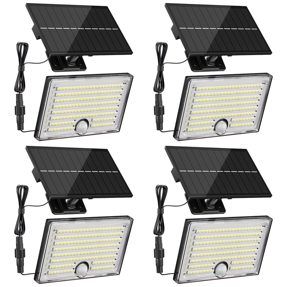 ONLYWIN Mini Solar Lights solar panel setup enables cordless charging and flexible placement.