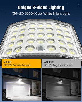 ONLYWIN outdoor light brightens the patio area for evening gatherings.