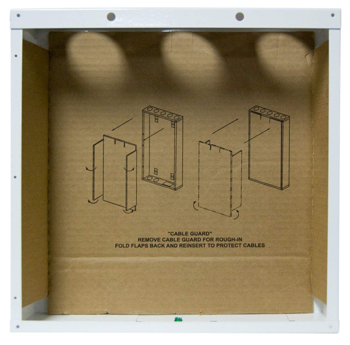 On-Q Legrand USA-made enclosure backed by a 1-year warranty.